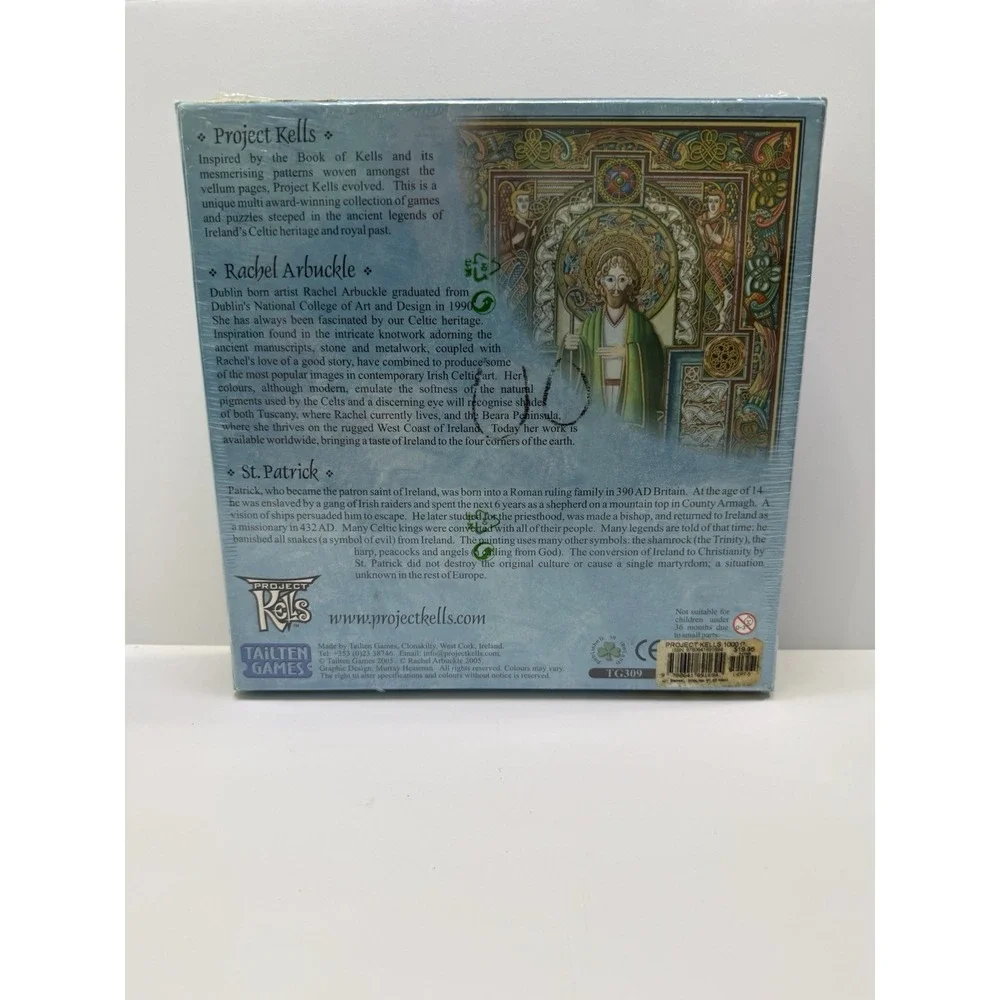 Taiten Games Project Kells St. Patrick 1000 Piece Puzzle Rachel Arbuckle Celtic